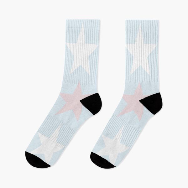 Item preview, Large PALE PINK, WHITE and PALE BLUE STARS designed and sold by RachelMacht.