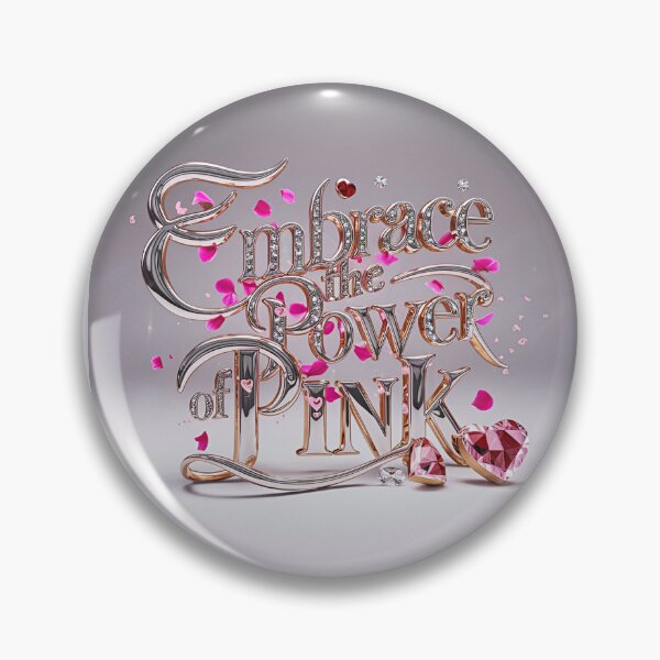 Item preview, Embrace Pink Power | Diamonds & Flowers designed and sold by PinkGoddessLove.