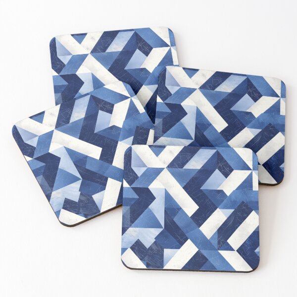 Item preview, Blue Shapes designed and sold by KootenayDesigns.