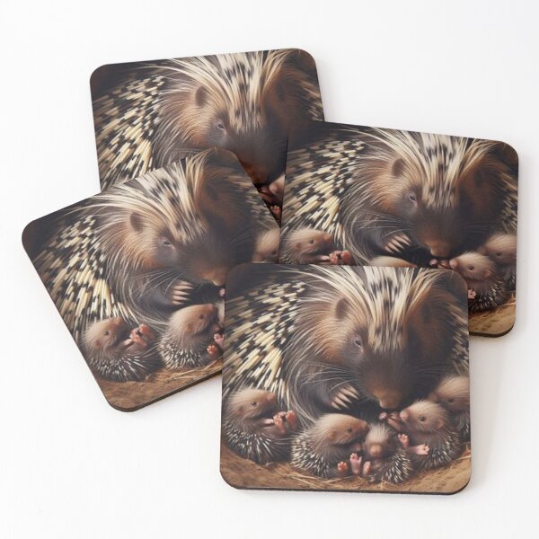 Item preview, Porcupine Mother designed and sold by BonoloStore.