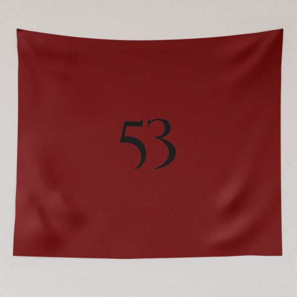 Item preview, 53, fifty-three, black, quake designed and sold by Numbers-Art.