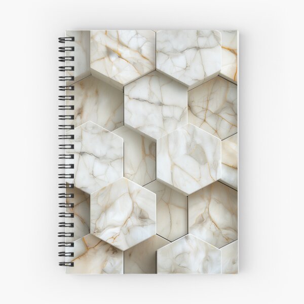 Item preview, Calacatta Marble Geometric designed and sold by KootenayDesigns.