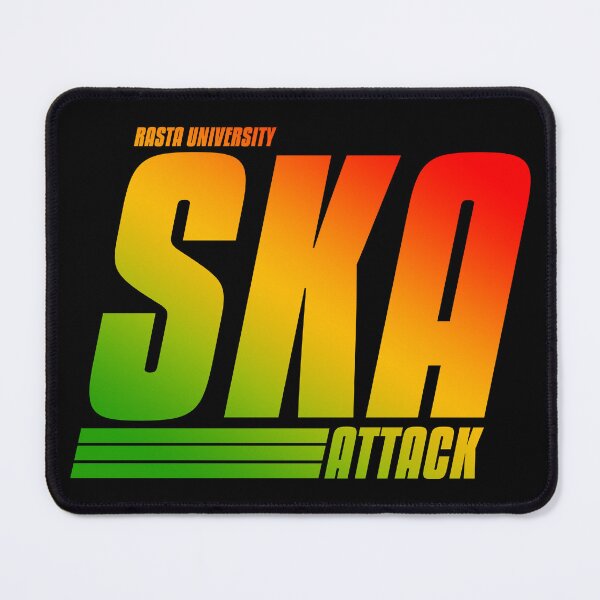 Item preview, Rasta University Ska Attack Rasta Colors Reggae designed and sold by rastauniversity.