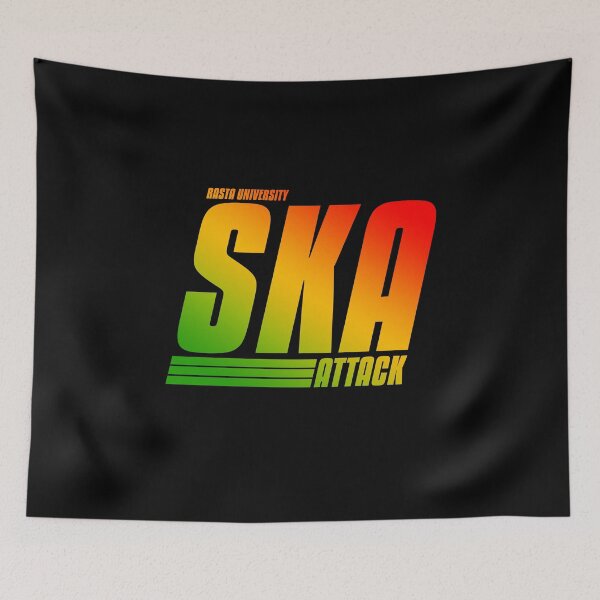 Item preview, Rasta University Ska  Attack Rasta Colors Reggae designed and sold by rastauniversity.