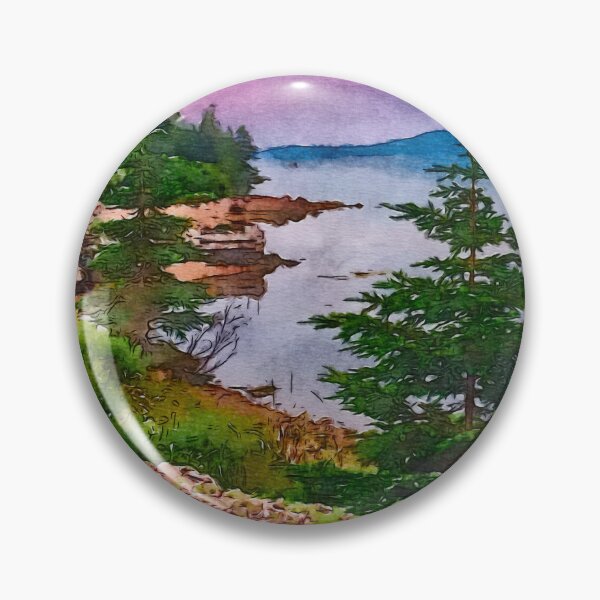 Item preview, Misty Nova Scotia sunset  designed and sold by Susan Gallup.