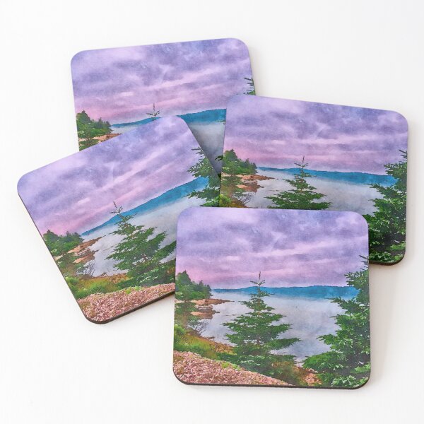 Item preview, Misty Nova Scotia sunset  designed and sold by Susan Gallup.