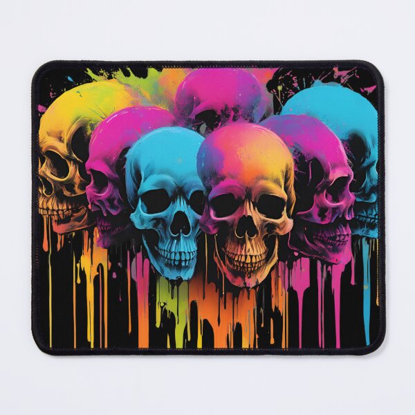 Item preview, Neon Skulls designed and sold by Artsy-Appeal.