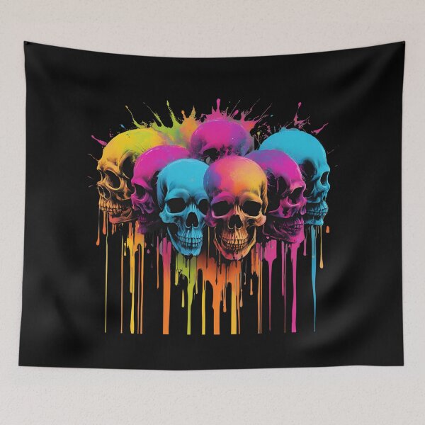 Item preview, Neon Skulls designed and sold by Artsy-Appeal.