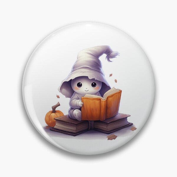 Item preview, Bookish Ghosts: Cute Reading Spirits designed and sold by MixinMadness.