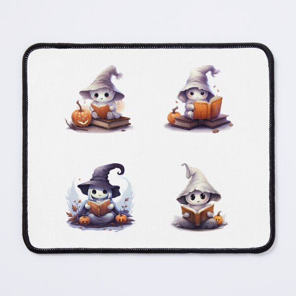 Item preview, Bookish Ghosts: Cute Reading Spirits designed and sold by MixinMadness.