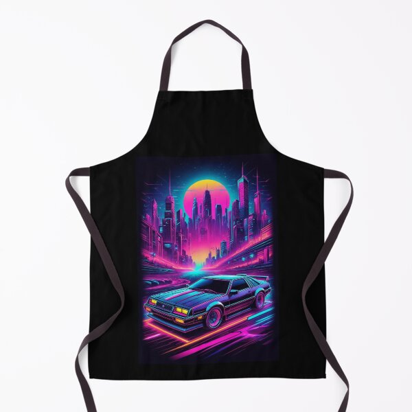 Artikelvorschau, 80er Jahre Neon Cyberpunk Retro Auto entworfen und verkauft von Mehgan-Ashcroft.