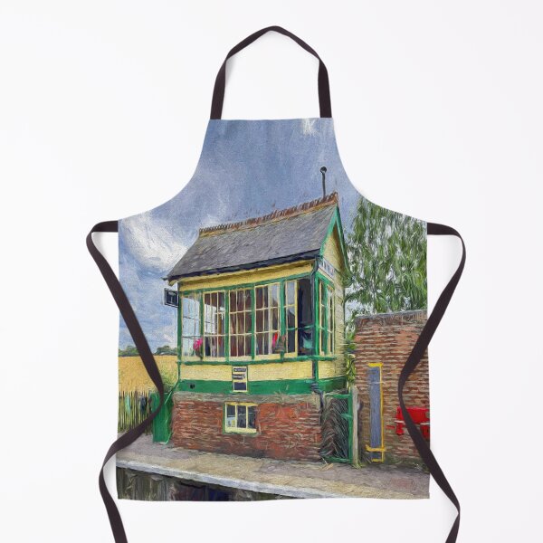 Item preview, Railway Signal Box England Art designed and sold by Londonimages.