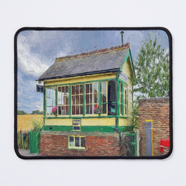 Item preview, Railway Signal Box England Art designed and sold by Londonimages.