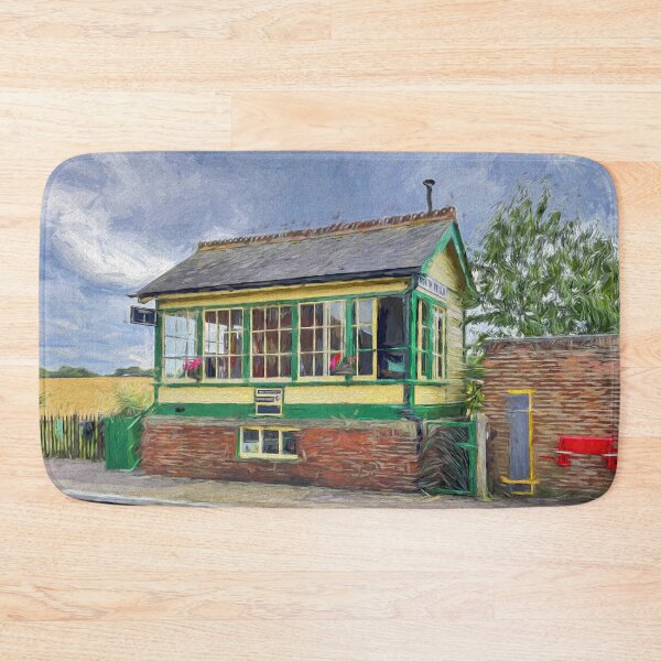Item preview, Railway Signal Box England Art designed and sold by Londonimages.