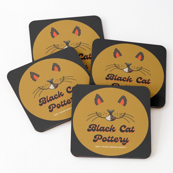 Item preview, Black Cat Pottery designed and sold by UTLastResponder.
