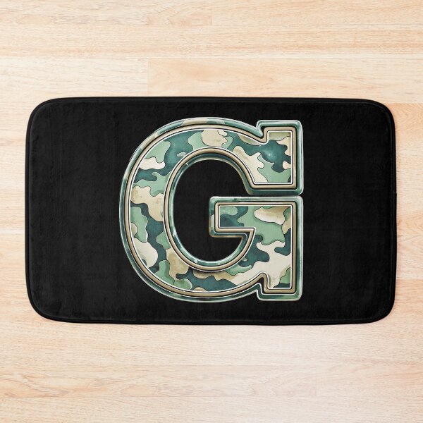 Item preview, camouflage letter G designed and sold by jkrphoto.