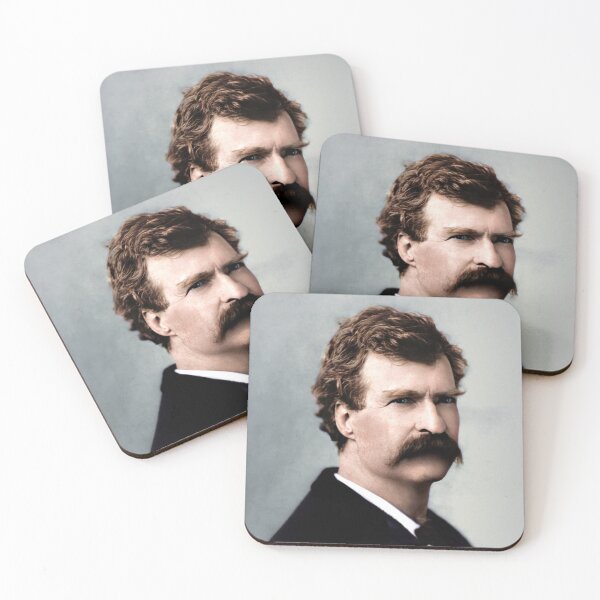 Item preview, A younger "Mark Twain" in color designed and sold by PatSeg Photos.