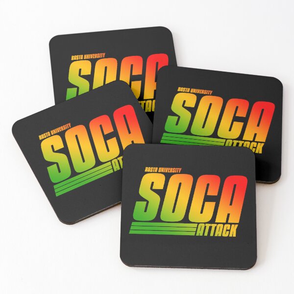 Item preview, Rasta University Soca Attack Rasta Colors Reggae designed and sold by rastauniversity.