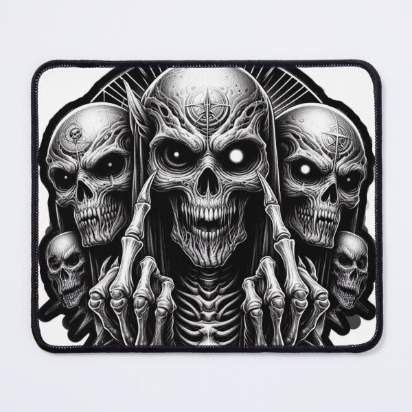Item preview, Black and white Skulls designed and sold by MysteryAlien.