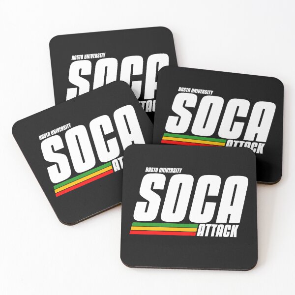 Item preview, Rasta University Soca Attack Rasta Colors Reggae designed and sold by rastauniversity.