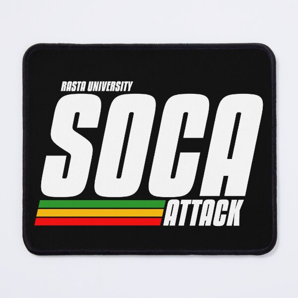 Item preview, Rasta University Soca Attack Rasta Colors Reggae designed and sold by rastauniversity.