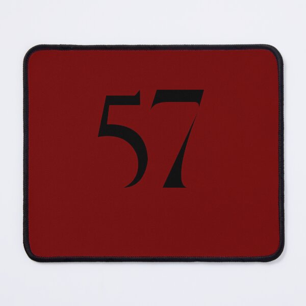 Item preview, 57, fifty-seven, black, quake designed and sold by Numbers-Art.
