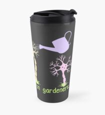 Taza de viaje Los maestros son jardineros de neuronas