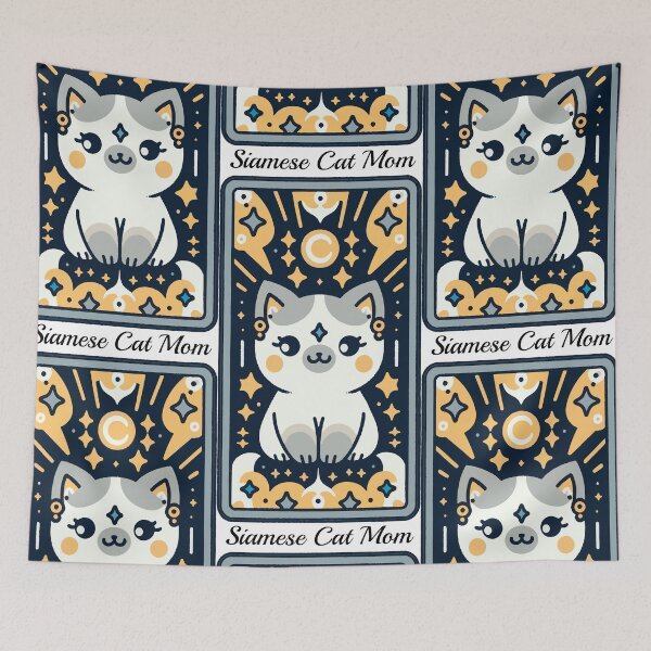 Item preview, Siamese Cat mom designed and sold by Pattranit56.