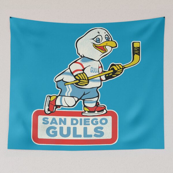Item preview, San Diego Gulls Hockey Team Mascot designed and sold by darklordpug.
