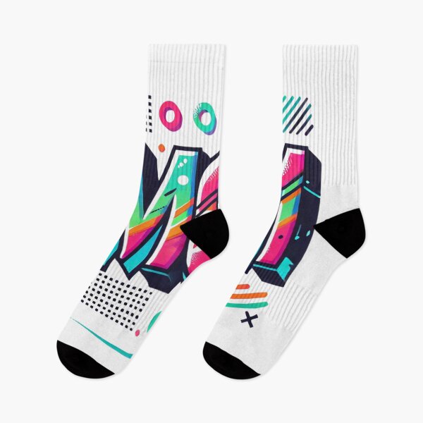 Item preview, "MOM! - 90s Style Vibrant Typographic Design" designed and sold by LoliDesignShop.