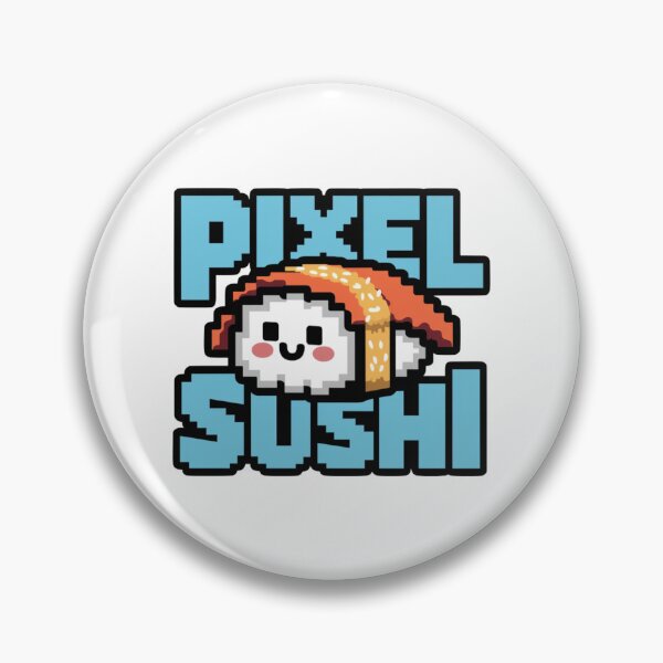 Item preview, Pixel Sushi No.2 designed and sold by Gentle40Winks.