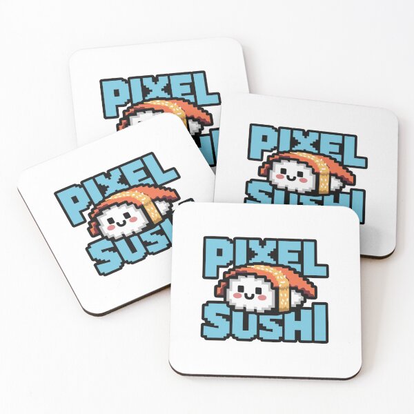 Item preview, Pixel Sushi No.2 designed and sold by Gentle40Winks.