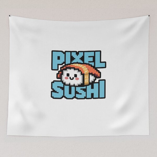 Item preview, Pixel Sushi No.2 designed and sold by Gentle40Winks.