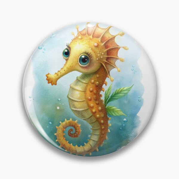 Item preview, Cute seahorse designed and sold by catcraftss.