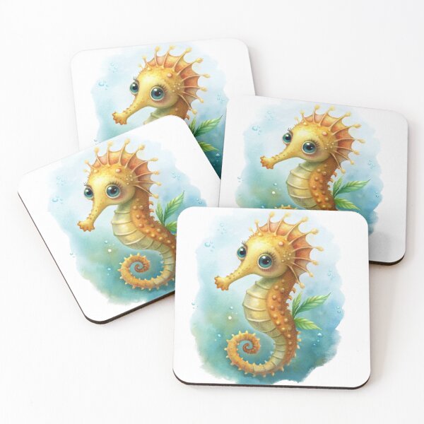 Item preview, Cute seahorse designed and sold by catcraftss.