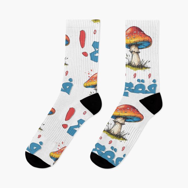 Item preview, Tap Into the Fun Side of Fungi with Hilarious and Whimsical Mushroom Meme- فقع مشروم فطر بالعربي مضحك designed and sold by FUNqoosh.