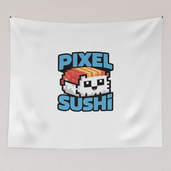 Item preview, Pixel Sushi No.3 designed and sold by Gentle40Winks.