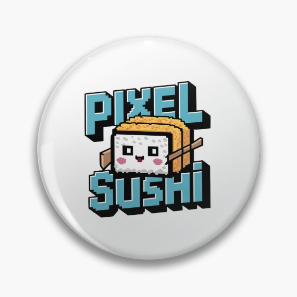 Item preview, Pixel Sushi No.4 designed and sold by Gentle40Winks.