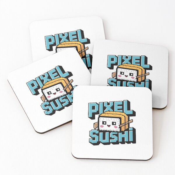 Item preview, Pixel Sushi No.4 designed and sold by Gentle40Winks.