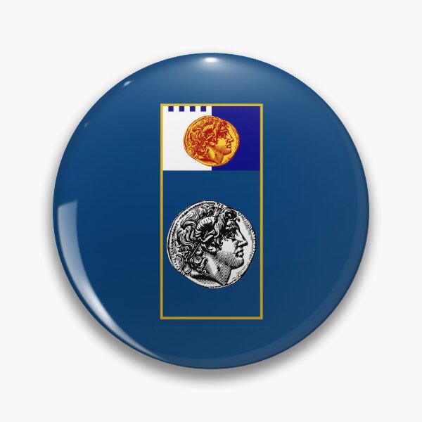 Item preview, Thessaloniki Flag & Coat of arms designed and sold by adamst555.
