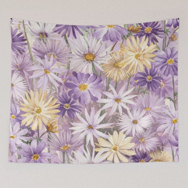 Item preview, Aster Flowers designed and sold by pixelplaza.