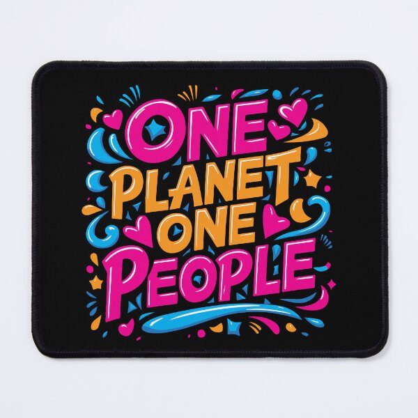 Item preview, One Planet, One People - mankind is one family designed and sold by irfankokabi.