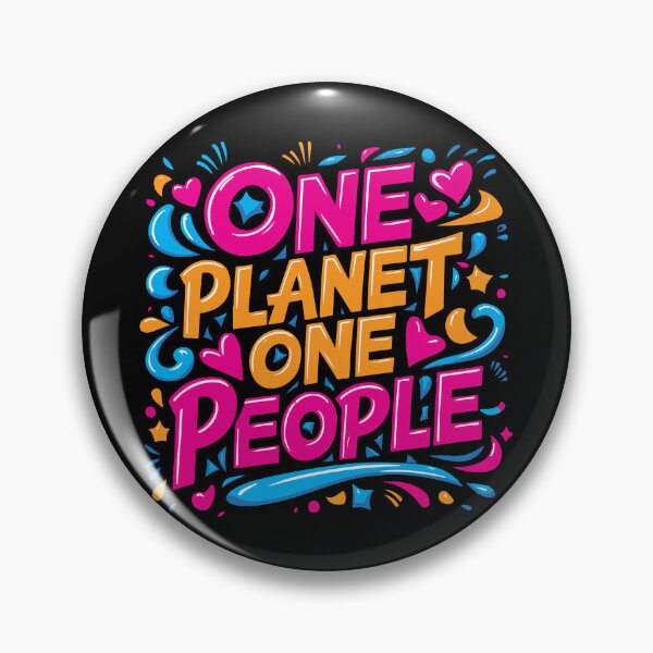 Item preview, One Planet, One People - mankind is one family designed and sold by irfankokabi.