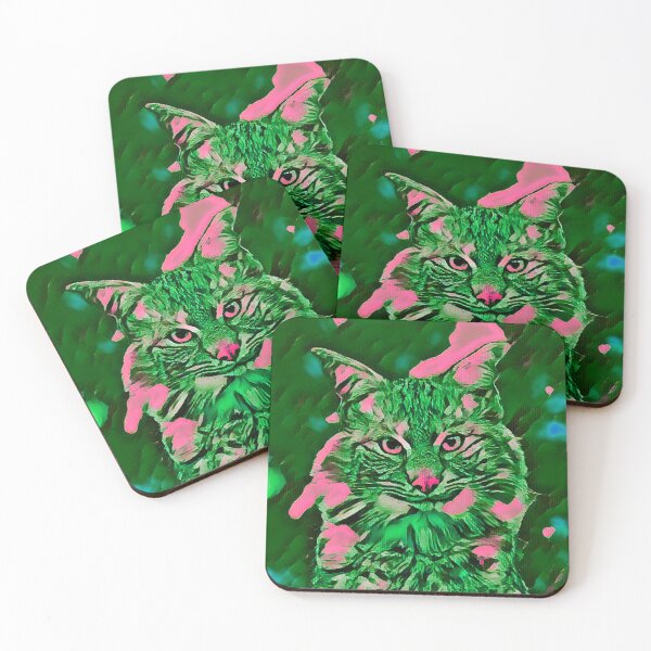 Item preview, COLORFUL,HAPPY, SURPRISED LOOKING CAT  designed and sold by Most1234.