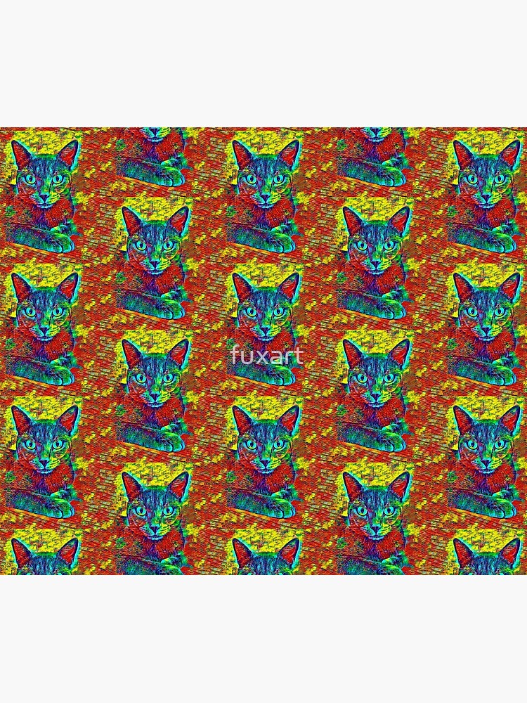 CAT COLORFUL von fuxart