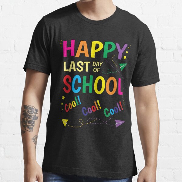 ZNOVANNA Dear Parents Tag Your It Love Teachers - Happy Last Day of School Baseball Tee