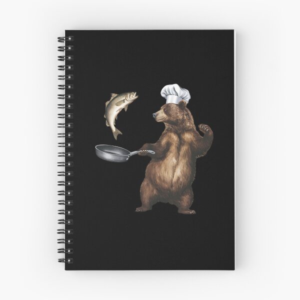 Item preview, Chef Bear with Fish designed and sold by Haji  Kamora.