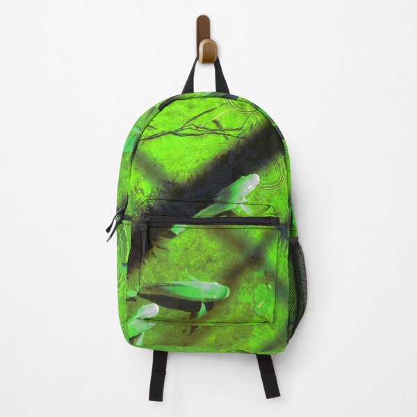 Item preview, Green fishes at a park designed and sold by HenryLt4.