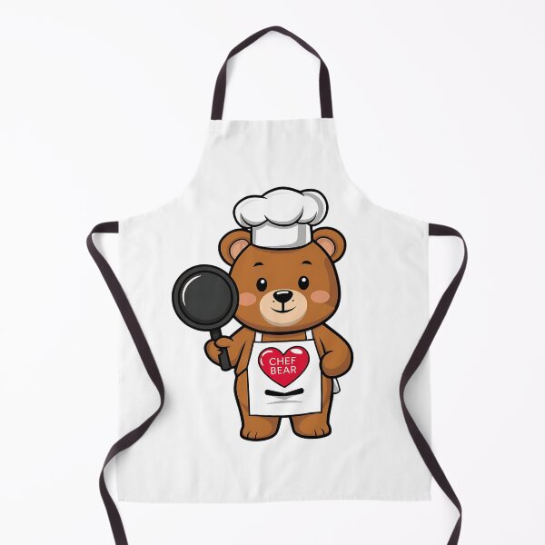 Item preview, Cute bear cooking cartoon style designed and sold by Haji  Kamora.