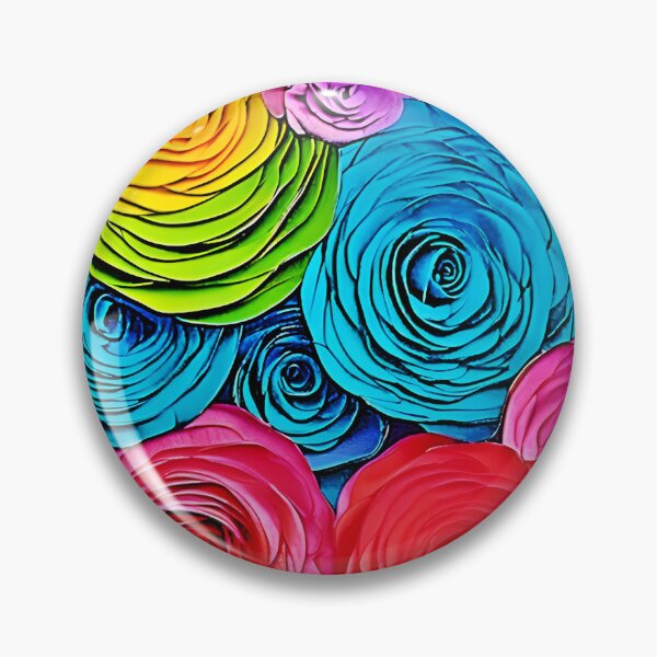 Item preview, Vibrant Paper Roses designed and sold by Health And Fitness Posts e-Store.